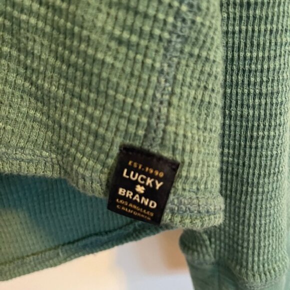 Lucky Brand Waffle Hoody - Picture 3 of 4